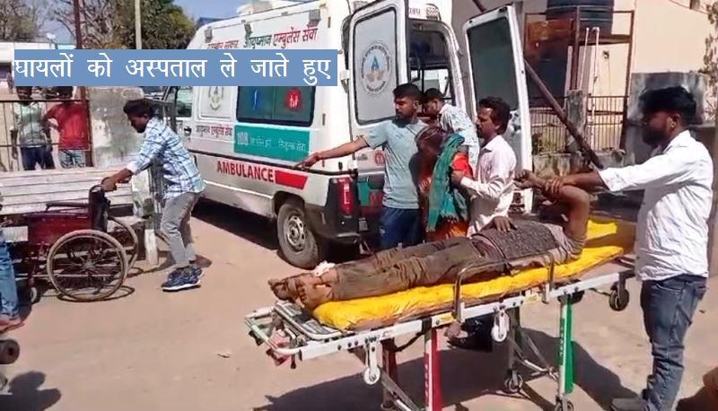 two died, 30 injured in bus accident at ranghati in udaipur jhadol highway