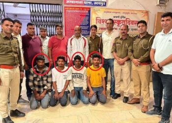 udaipur police bust theft gang arrest four thieves, accepted more than 16 theft in udaipur city