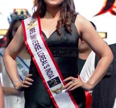 Angela swami from bikaner won Mrs. International-2025 beauty contest held in pattaya thailand