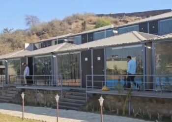 Udaipur UDA seized a mini resort with 16 cottages in kodiyat Road in Udaipur