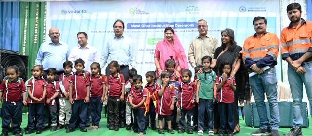 hindustan zinc nand ghar in Rajsamand 70 new nand ghar inaugurated