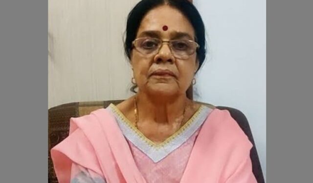 udaipur congress leader Girija Vyas got burnt in fire during pooja her dupatta caught fire from deepak