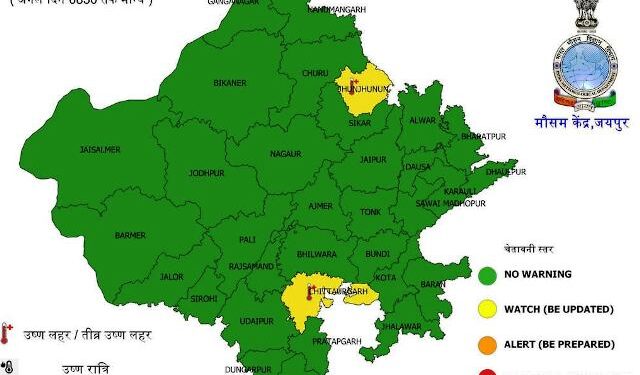 rajasthan weather