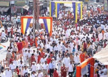 mahavir jayanti 2025 shobha yatra in udaipur