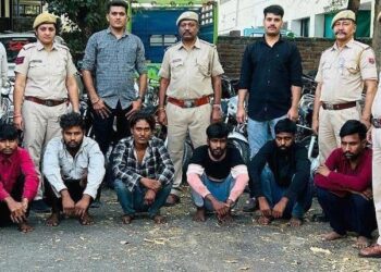 udaipur bhupalpura police bust two wheeler theft gang six arrest 27 vehicle seized