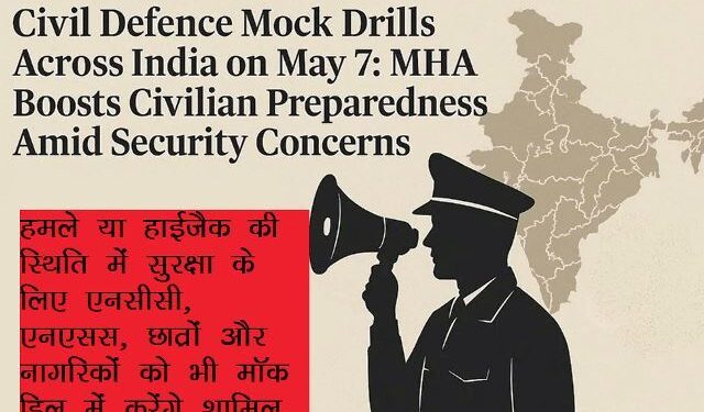 Amid Indo-Pak tension civil defence mock drill will be held on 7th May in 259 cities of the country