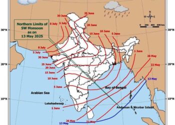 Southwest Monsoon 2025 is progressing as expected