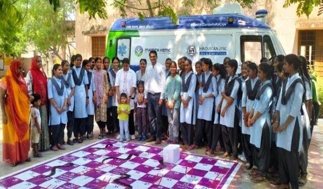 awareness program on menstrual hygiene day by hindustan zinc