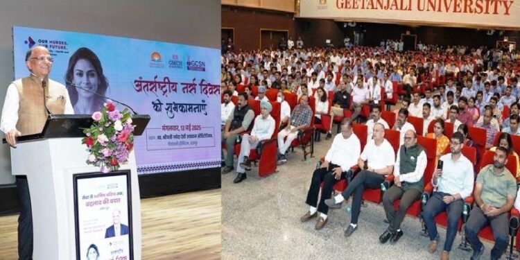 geetanjali medical college and hospital celebrates international nursing day