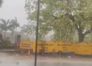 rain in udaipur rajasthan