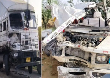 Road Accident at Dausa Manoharpur National Highway