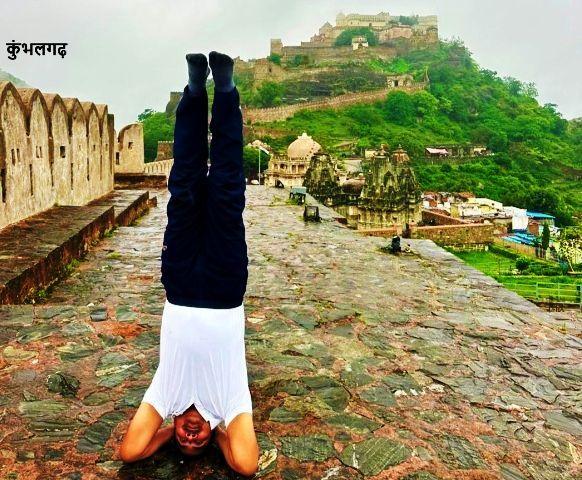 yoga at kumbhalgadh