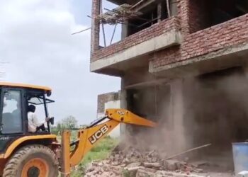 UDA demolished illegal constructions from the roopsagar