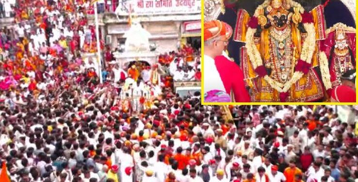 udaipur jagannath rath yatra 2025