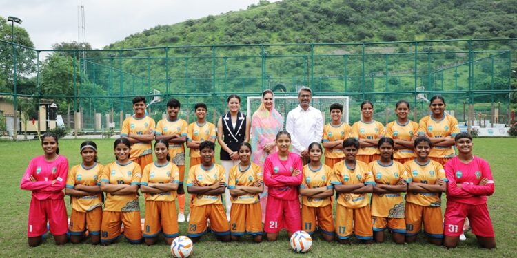 Hindustan Zinc and AIFF launch India's Premier Girls Football Academy -