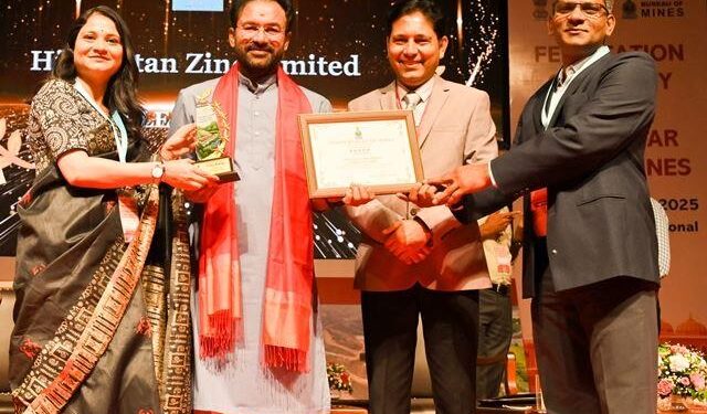 Hindustan Zinc recognized by Indian Bureau of Mines with 5-Star Rating for Sustainable Operations