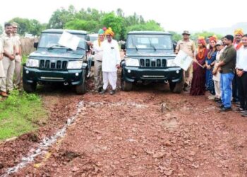 International Tiger Day inauguration of anti-poaching camps and surveillance vehicles at Ramgarh