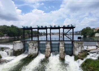 udaipur Swaroop sagar overflow Ayad river water flow increased madar talab overflow