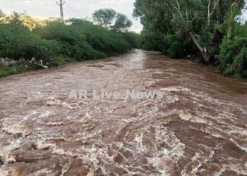 udaipur sisarma river flows at height