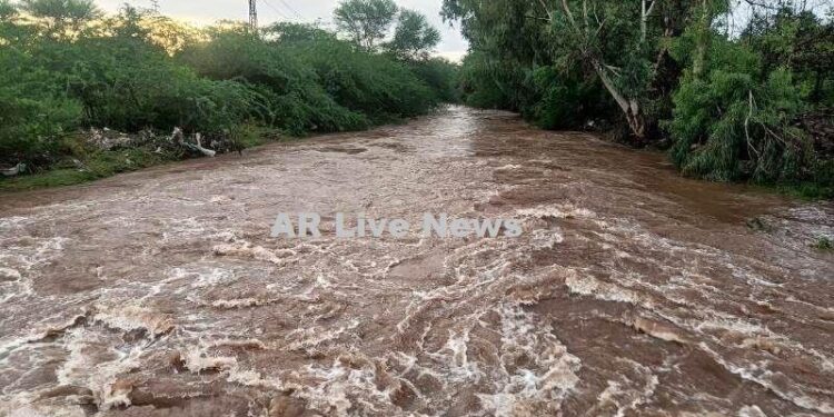 udaipur sisarma river flows at height