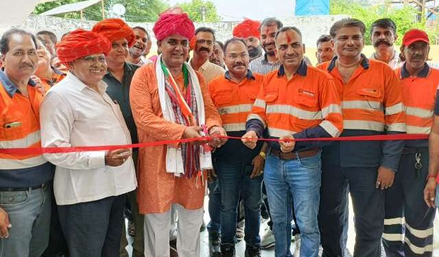 Hindustan zinc Inaugurates development works worth rs 6 crore 50 lakhs new constructed