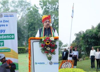 Independence Day celebrated in all the units of Hindustan Zinc