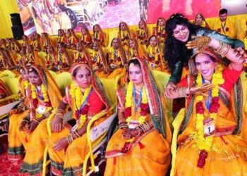 Narayan Seva Sansthan 44th Free Mass Wedding Ceremony rituals starts