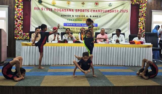 State level sixth Yogasana Sports Championship inaugurated