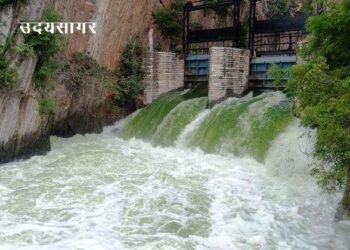 udaipur udai sagar lake water capacity full, more than capacity could be problematic for villagers