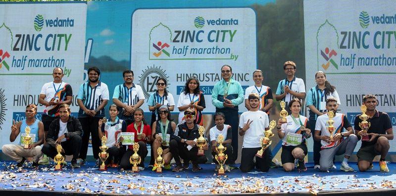 Vedanta Zinc City Half Marathon held in Udaipur -1