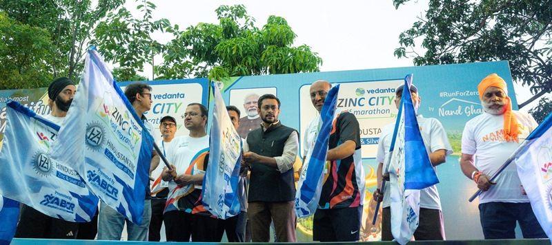 Vedanta Zinc City Half Marathon held in Udaipur -1