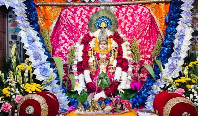 praakatyotsv Mahalakshmi ji temple Bhattiani Chauhatta udaipur