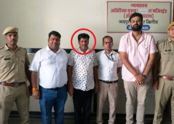 rajasthan 9 crore GST fraud GST team arrest mahendra khandelwal