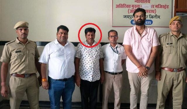 rajasthan 9 crore GST fraud GST team arrest mahendra khandelwal