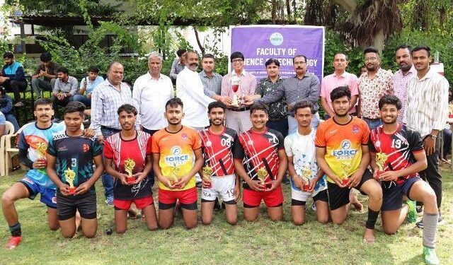 udaipur Pacific University Inter-College Kabaddi Competition
