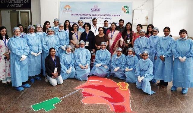 Skill-Up Rhinology Workshop 2025 concludes at geetanjali medical college and hospital udaipur