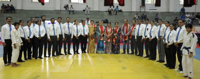 Udaipur hosted 69th State Level School Judo Championship kuvira sen won silver medal