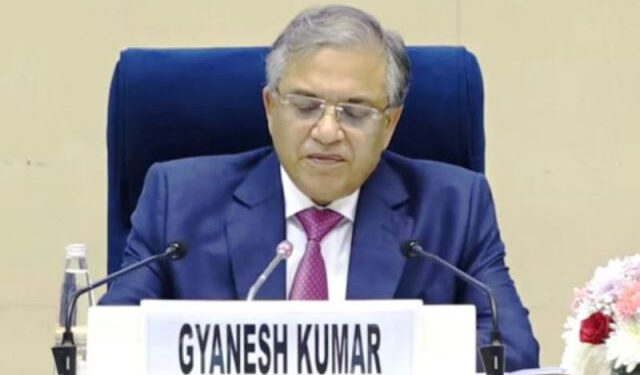 election commission of india decided to conduct SIR in 12 state including rajasthan