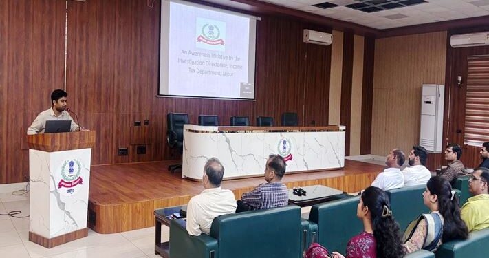 jaipur income tax department nudge campaign to Aware taxpayers