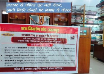 rajasthan government announces discount on khadi products but customers don't get 50 percent discount