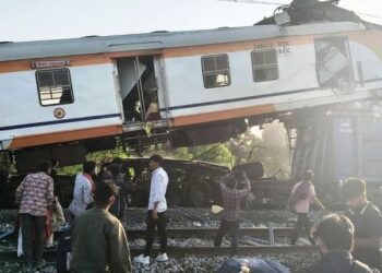 Bilaspur train accident Passenger train and goods train collide