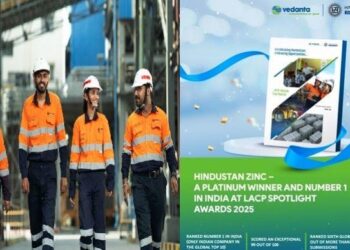 Hindustan Zinc Integrated Annual Report FY25 Wins Platinum Worldwide at LACP Spotlight Awards