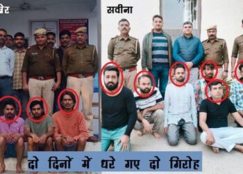Udaipur police bust cyber criminals 20 gangs of mule bank account providers in last two month