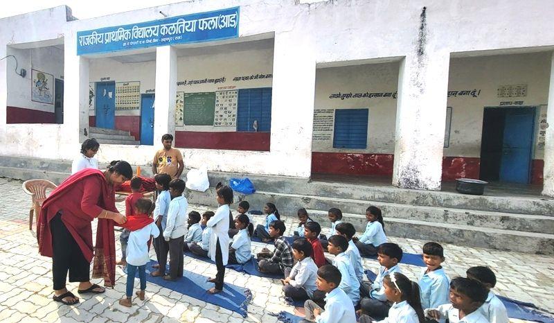 rajasthan samaj seva sansthan udaipur sweater distribution 2025