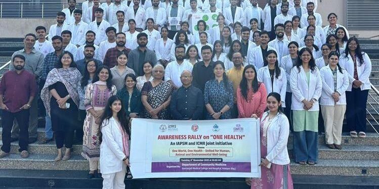 health awareness rally in GMCH Udaipur