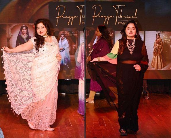 jaipur pragya tibriwal presents designer collection in Sequence Madhubala fashion show in Naaritvv Fest Season 5