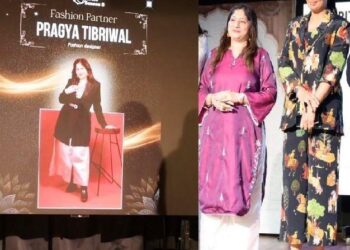 jaipur pragya tibriwal presents designer collection in Sequence Madhubala fashion show in Naaritvv Fest Season 5