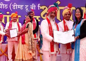 rajasthan vidhyapeet udaipur convocation 2025