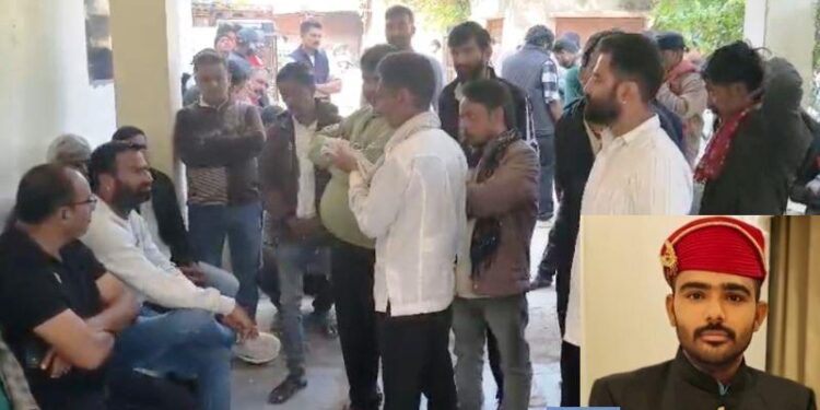 udaipur law student gun shot his friend in debari udaipur