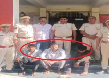 udaipur rishabhdev police arrests three accused in theft and robbery at highway